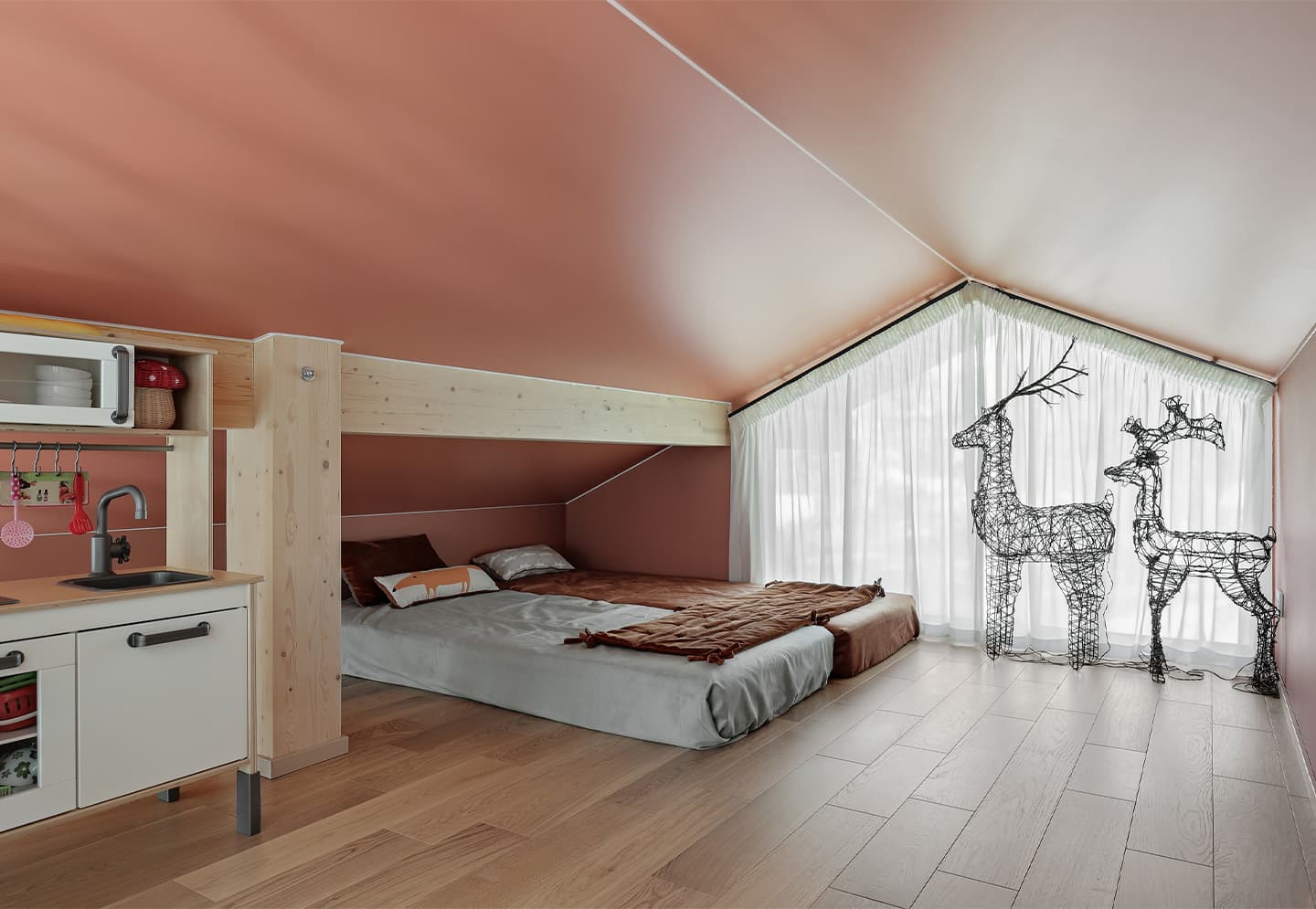 Элегантный интерьер дачного дома под Петербургом — проект DVA STUDIO