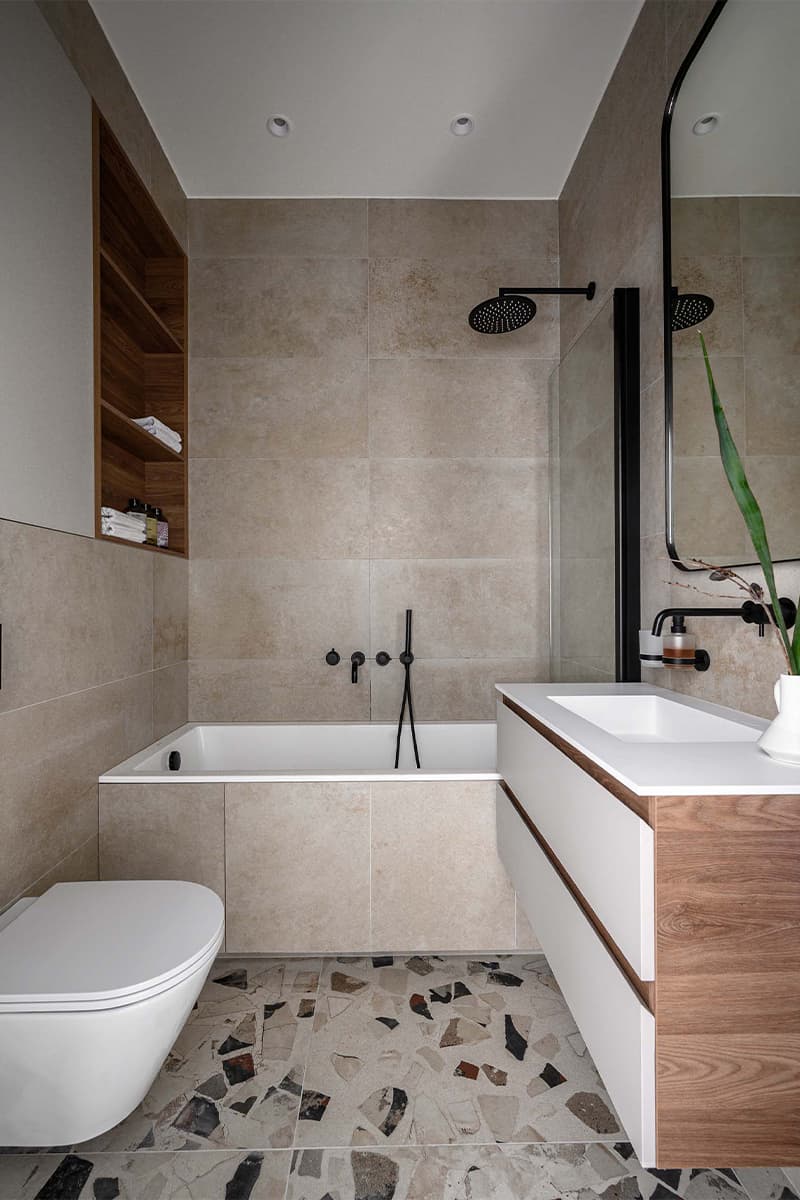 Лаконичный интерьер с нескучными деталями и выверенными пропорциями — проект Ирины Ващенко