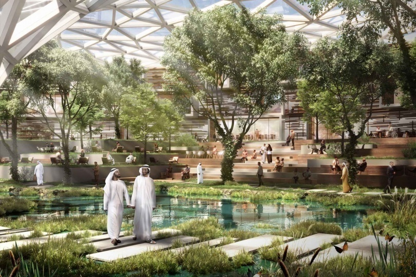 У побережья Дубая хотят построить устойчивый город на воде