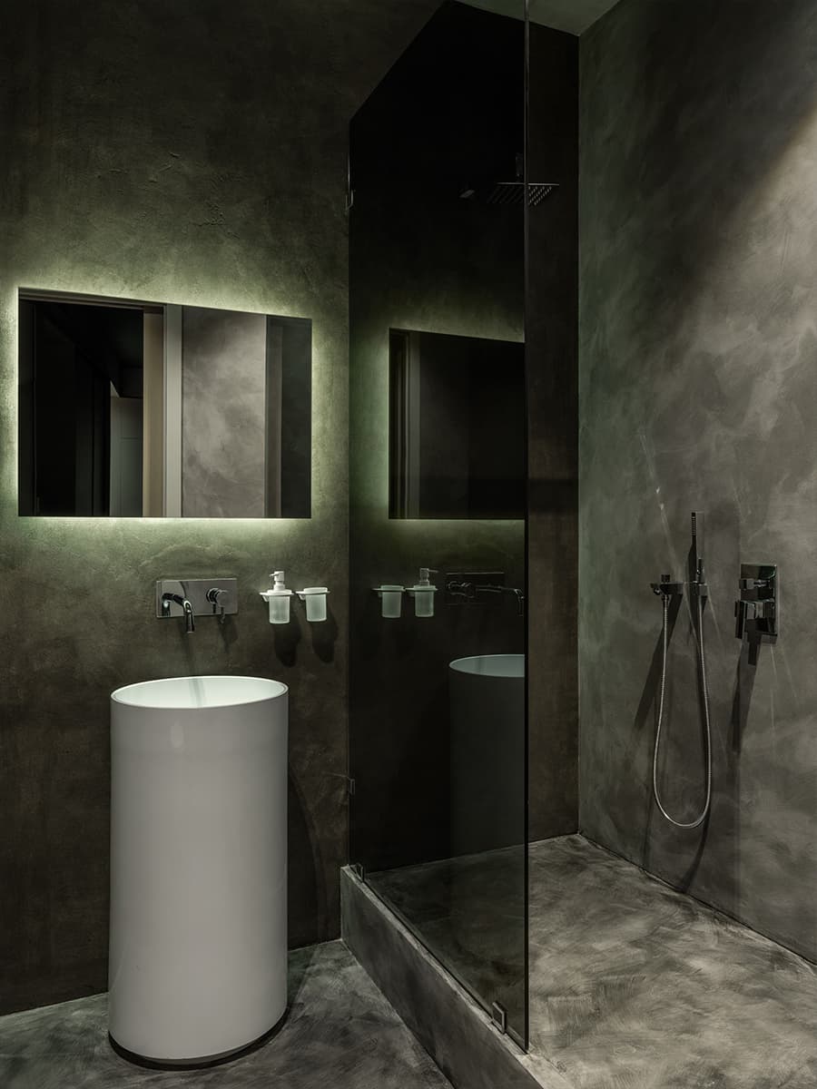 Аскетичный интерьер квартиры, вдохновленный корейской культурой — проект студии Kovalev & Partners