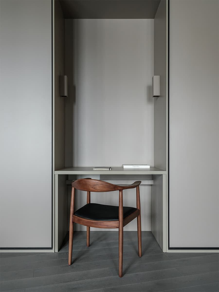 Аскетичный интерьер квартиры, вдохновленный корейской культурой — проект студии Kovalev & Partners