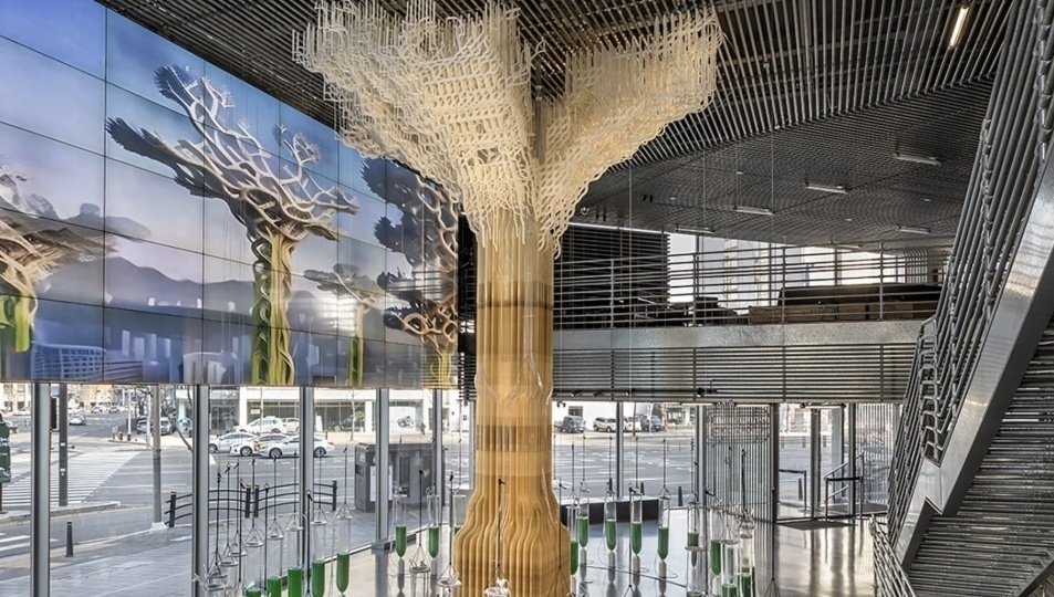EcoLogicStudio представила скульптуру-дерево с возможностью фотосинтеза