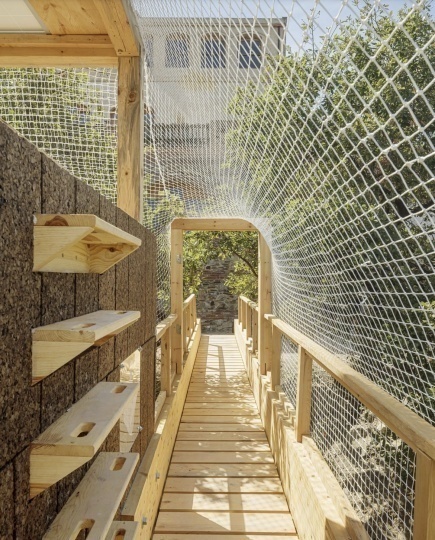 Студенты из Барселоны построили павильон для исследования леса