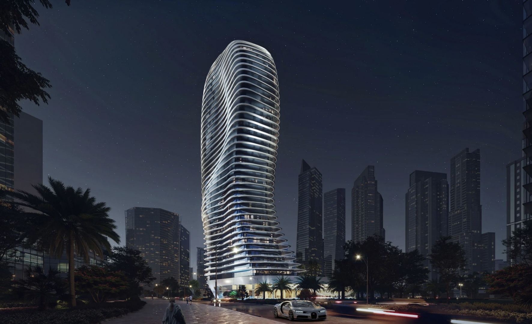 Bugatti построит жилой небоскреб в Дубае