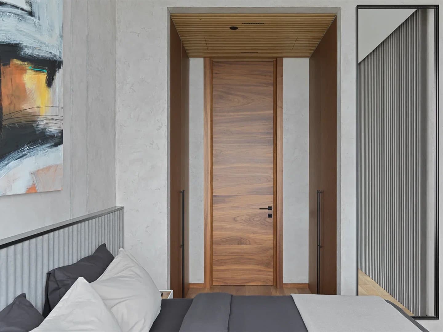 Натуральные материалы и чистота форм в гармоничном интерьере квартиры — проект бюро AR ARCHITECTS