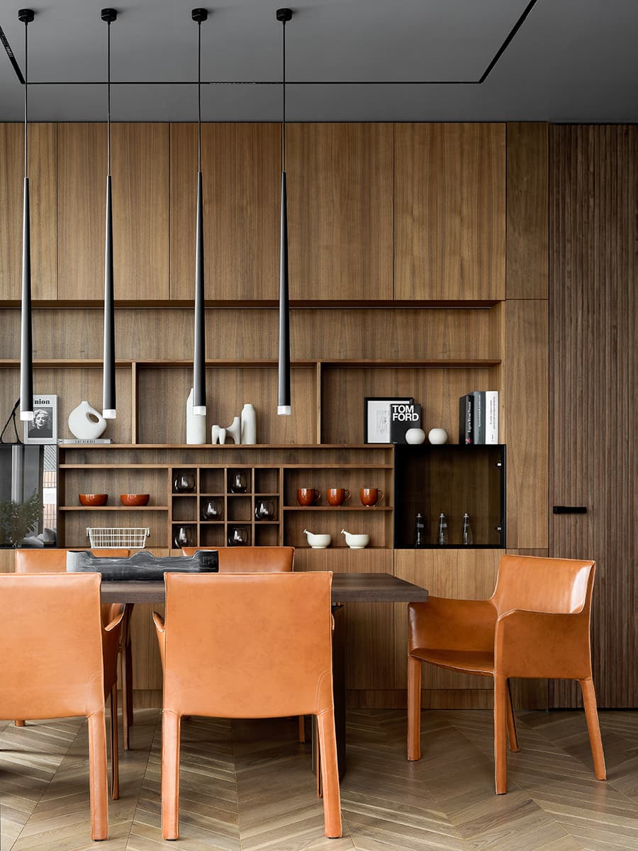 Сдержанный интерьер квартиры в башне Москва-Сити — проект студии ArtD