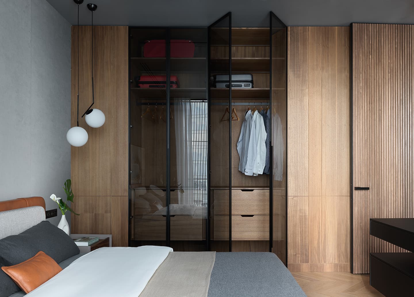 Сдержанный интерьер квартиры в башне Москва-Сити — проект студии ArtD