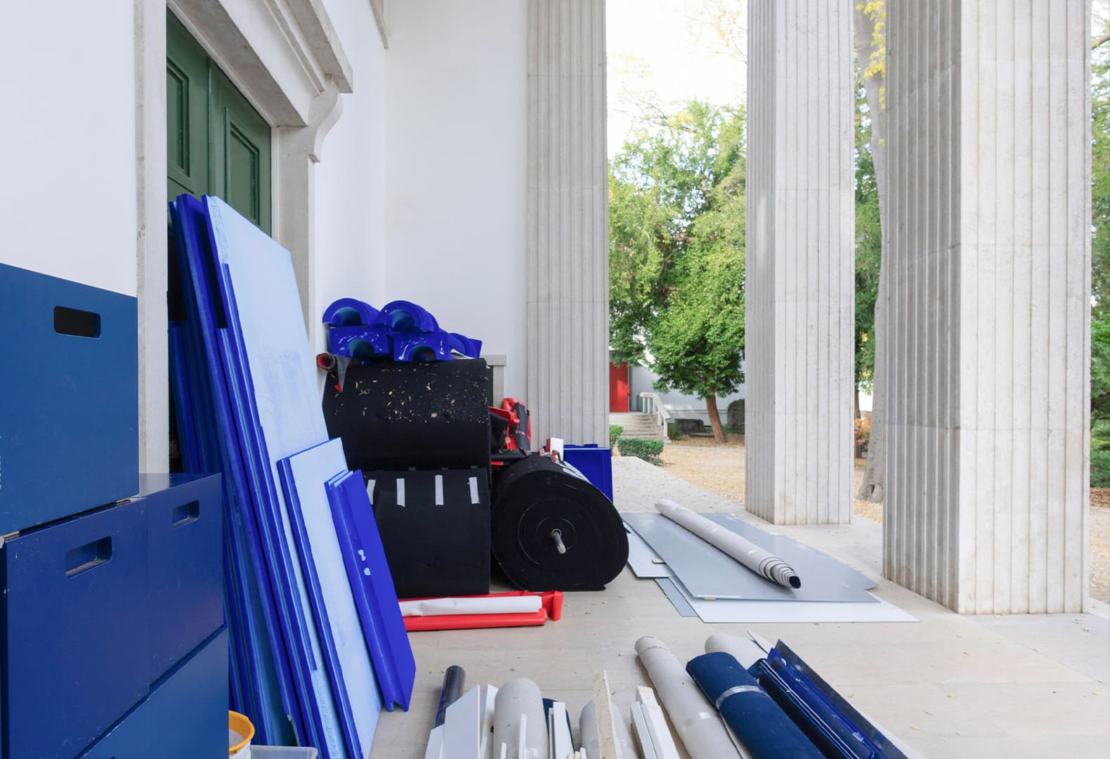 18-я Венецианская архитектурная биеннале: Выставка Open for Maintenance в национальном павильоне Германии. Büro Juliane Greb, Summacumfemmer и ARCH+. Фото: Venice Architecture Biennale