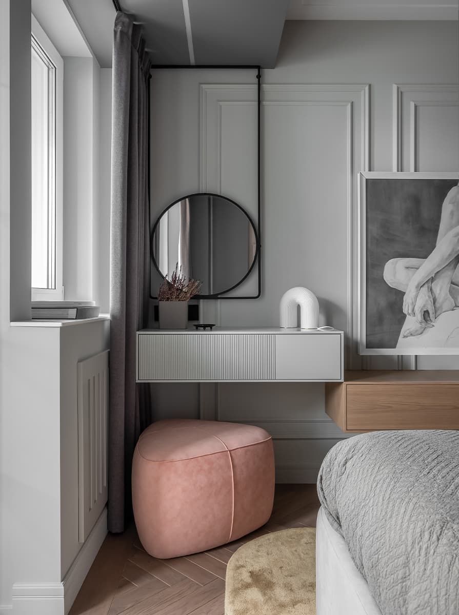 Трансформация типовой квартиры в яркий дом с нестандартным интерьером — проект Марии Ничипоренко