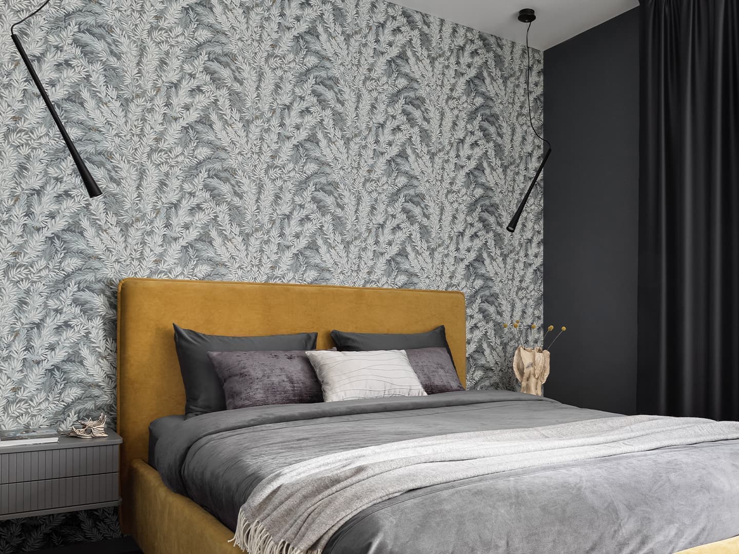 Лаконичный интерьер квартиры в оттенках весеннего леса — проект Светланы Мамаенко