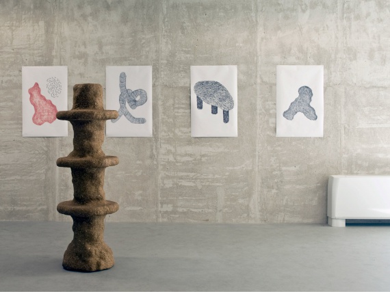 Сигве Кнутсон превратил свои абстрактные скетчи в 3D-скульптуры