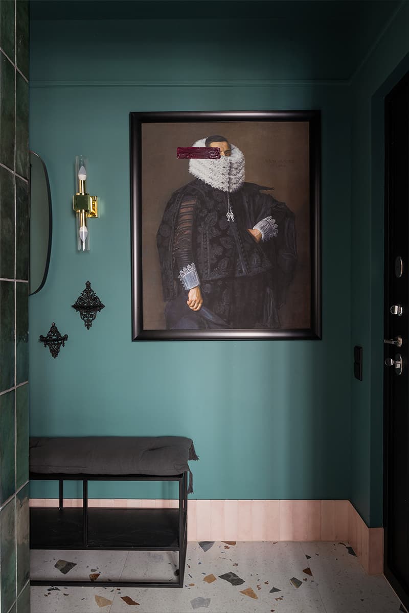 Эклектичный интерьер квартиры с творческой атмосферой для семьи киносценаристов — проект Lake and Walls