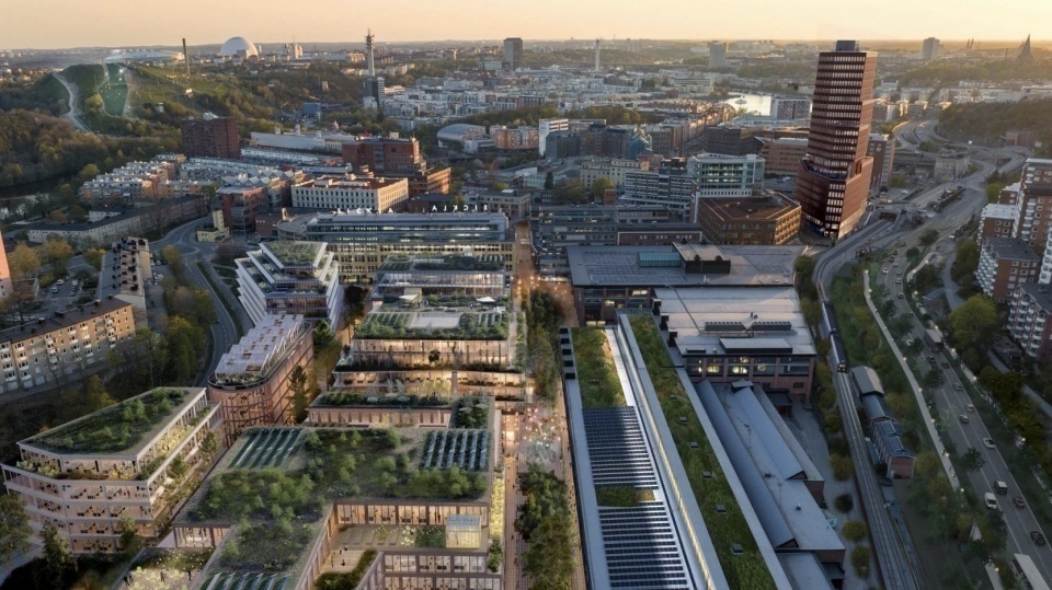 В Стокгольме планируют построить жилой комплекс полностью из дерева