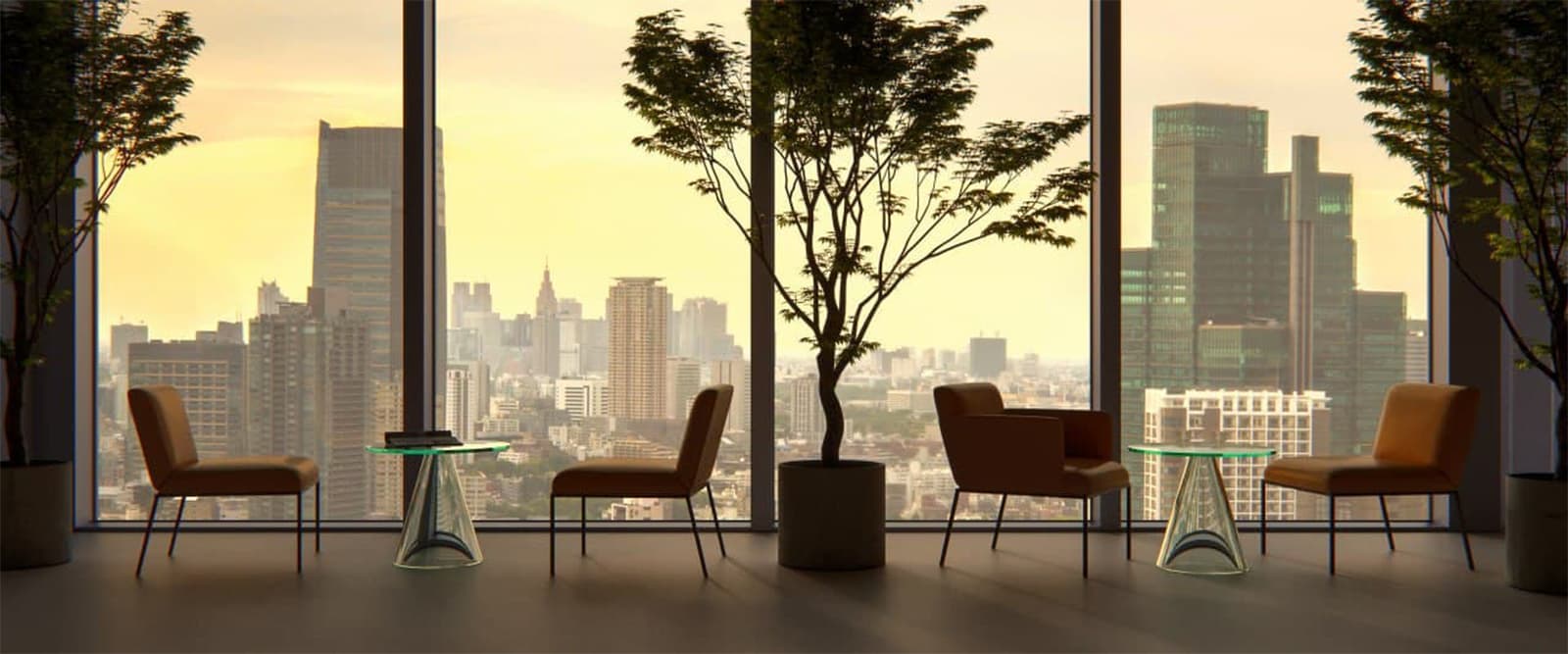 Golden Hour - офис в метавселенной: проект Екатерины Турбиной и компании «Делатели. Офисов»