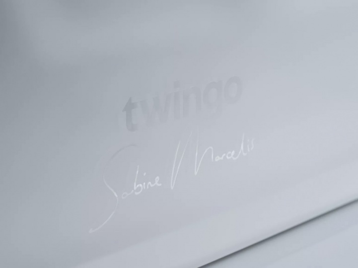 Сабин Марселис переосмыслила автомобиль Renault Twingo