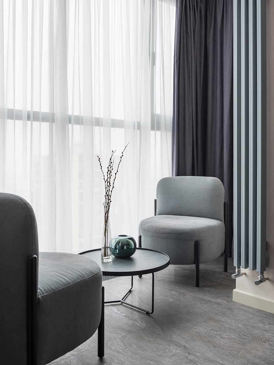 Гармоничный интерьер просторной квартиры в теплой цветовой гамме — проект Ольги Писарьковой