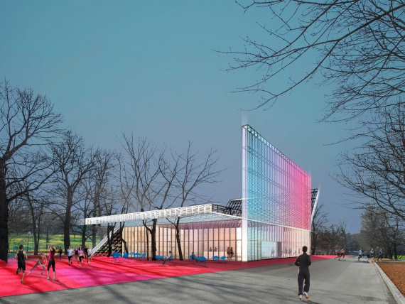 Kosmos Architects построят спортивный центр Nike в Москве