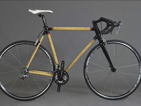 Ланс Рейк представила велосипед с бамбуковой рамой
