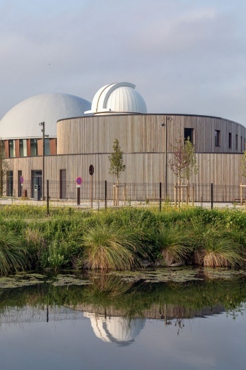 Студия Snøhetta построила планетарий и обсерваторию во Франции